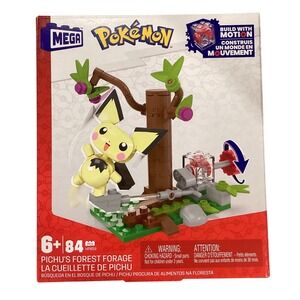 Mega Pokemon Pichus Forest Forage Building Set HPB59 New in Box